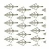 12 Pcs Tir À L'arc De Chasse Broadhead 100 Grain Lames Fixes En Acier Inoxydable Pour Arbalète Recurve Arc Arc à Poulies - Avis / Test