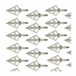 12 Pcs Tir À L'arc De Chasse Broadhead 100 Grain Lames Fixes En Acier Inoxydable Pour Arbalète Recurve Arc Arc à Poulies - Avis / Test