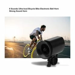 6 Sons De Klaxon électronique De Vélo Ultra-fort Avec Batterie @N - Avis / Test