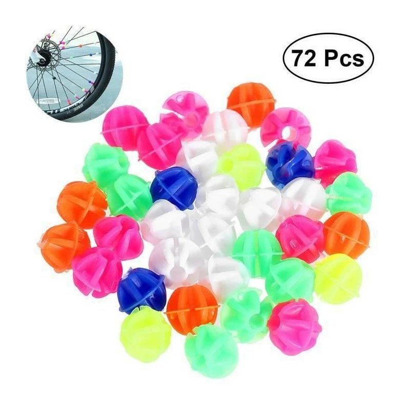 72 Pcs Vélo Rayon Perles Lumineux Durable Coloré Fil Pour Décorer DIY ACCESSOIRES VELO - DECORATION VELO-,-isCdav-:false,-p - Avis / Test