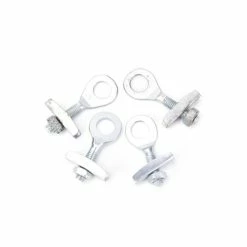 Accessoire Vélo,Tendeur De Chaîne De Vélo En Acier,4 Pièces-lot,couleur Argent,pour BMX,pignon Fixe,piste De Bicyclette à - Avis / Test