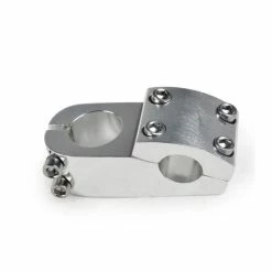 Accessoire Vélo,Vtt BMX DH FR Vélo Descente Tige 22.2*28.6*50mm Alliage D'aluminium Vélo Courte Tige Noir Et Argent - Type S - Avis / Test