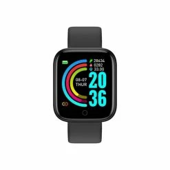 Aetw Montre Intelligente De Sport Hryfine App Plusieurs Modes Sportifs Étanche Au Quotidien Grand écran Noir - Avis / Test