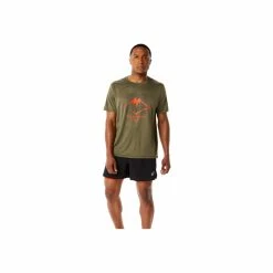 Asics Fujitrail Logo M Vêtement Running Homme - Avis / Test