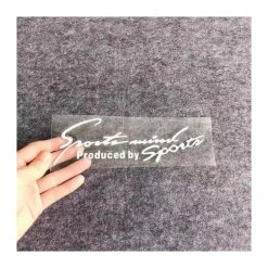 Autocollant Décoratif De Personnalité Avec Des Graffitis, Autocollants Pour Reflux De Moto, Pour Vélo, Sticke 20cm Silver -T - Avis / Test