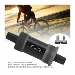 Boîtier De Pédalier Roulement Métallique Conique Carré Support Pédalier Scellé 68 Mm Pour VTT Avec Vis (113 Mm)-OHL - Avis / Test