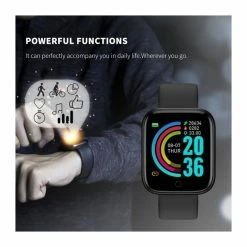 Bracelet Intelligent Y68, Suivez Plusieurs Sports, Fréquence Cardiaque En Temps Réel Et Qualité Du Sommeil, Calories Brûlé - Avis / Test