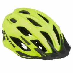CASQUE VTT 500 JAUNE FLUO - Avis / Test