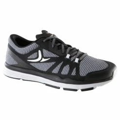 Chaussures Fitness Cardio 900 Femme Noir Et Blanc - Avis / Test