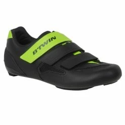 CHAUSSURES VELO 500 NOIR/JAUNE - Avis / Test