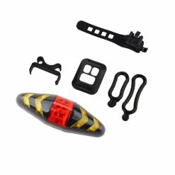 Clignotant De Vélo VTT à Distance Sans Fil Feux Arrière Feux De Cyclisme Télécommande LED Lampe D'a - Modèle: Black - HJ - Avis / Test