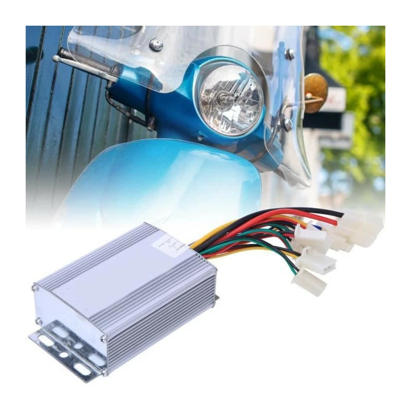 Contrôleur Brossé 36V 500W Vélo électrique Brossé Contrôleur Vélo Scooter Contrôle De Vitesse E-bike Accessoires - Avis / Test 1 Contrôleur Brossé 36V 500W Vélo électrique Brossé Contrôleur Vélo Scooter Contrôle De Vitesse E-bike Accessoires - Avis / Test