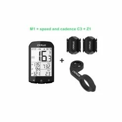 Couleur M1 2PC C3 Et Z1 GPS Vélo Ordonnée Vélo Accessoires Ant + Ble Compteur De Vitesse Étesse Compteur De P - Avis / Test