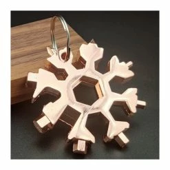 Cuivre De Couleur TOURNEVIS DE RÉPARATION DE Vélo Portable, Carte D'OUTIL Multifonction Flocon De Neige 18 Fr - Avis / Test