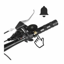 Cuque Klaxon De Vélo Vélo Vélo Vélo Guidon Anneau Cloche D'alarme Cloche Son Fort Corne Noir - Avis / Test