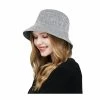 DAMILY® Bob Homme Femme En Coton Et Lin Bonnet Résistant Aux UV Chapeau Respirant-Gris - Avis / Test
