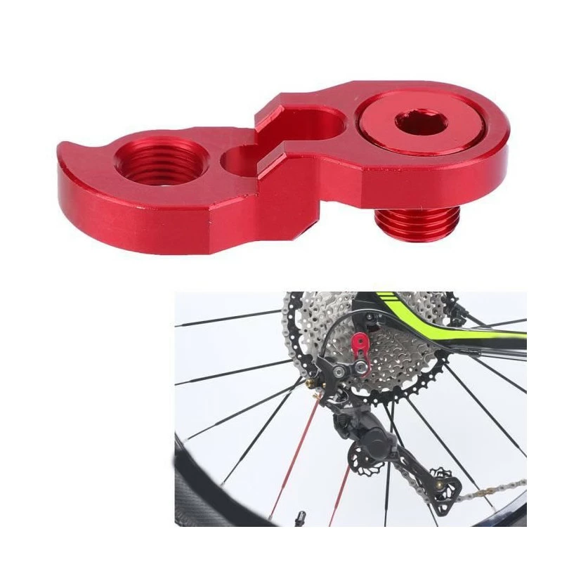 DUOKON 1 Ensemble D'extension D'extension De Suspension De Dérailleur En Alliage D'aluminium Pour Vélo (rouge) - Avis / Test 1 DUOKON 1 Ensemble D'extension D'extension De Suspension De Dérailleur En Alliage D'aluminium Pour Vélo (rouge) - Avis / Test