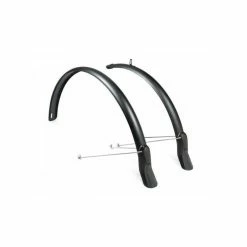 Eurofender Garde-boue Scatto 26-28 Pouces 51 Mm Noir Mat - Avis / Test