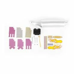 Garosa Tuyau Turbo Pour Vélo Vélo Turbo Pipe Système D'échappement Vélo Spoke Sound Maker Motocards Kit - Avis / Test