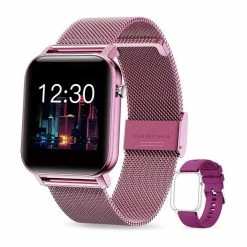 GOKOO Montre Connect&eacutee Femmes Cardiofrequencem&egravetre Moniteur De Sommeil Tensiom&egravetre Montre Intelligente Eta[75 - Avis / Test