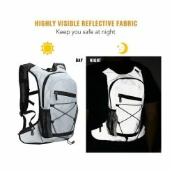 Grey -21x9x40cm Vélo Sac à Dos Cyclisme Vtt Sac à Dos Vélo Sac à Dos Hydratation Sac à Eau Sacs De Plein Air Pour La Rand - Avis / Test