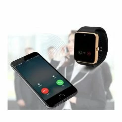 GT08 Montre Intelligente Connectée Bluebooth Avec NFC Et La Carte SIM Or - Avis / Test
