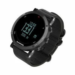 Hommes Montre Multifonctionnelle De Sports 50 Mètres Résistant à L'eau Baromètre Altimètre Boussole Thermomètre_ Bande En - Avis / Test