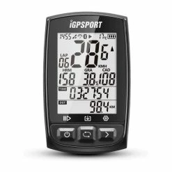 Igs50e Gps Compteur Vélo Avec Ant + Fonction Avec Le Moniteur De Fréquence Cardiaque Dappui De Grand écran Connexion Du Capt - Avis / Test