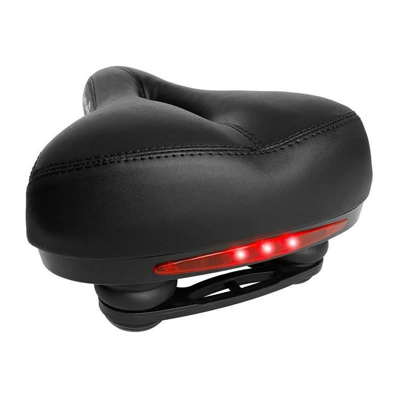 Jerbens Selle Vélo Confort - Mousse à Mémoire De Forme Ultra Confortable Avec Amortisseurs Antichocs Et LEDs Intégrées - P - Avis / Test 1 Jerbens Selle Vélo Confort - Mousse à Mémoire De Forme Ultra Confortable Avec Amortisseurs Antichocs Et LEDs Intégrées - P - Avis / Test