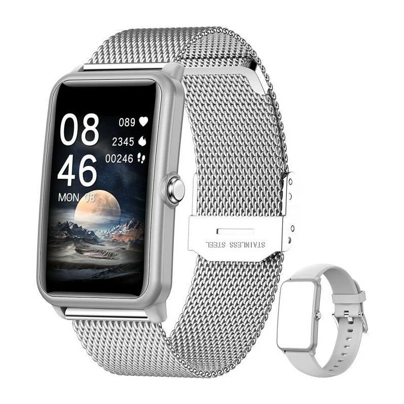 Jpantech Montre Connectée, Montre Sport Podometre Femmes Homme Smartwatch Cardiofrequencemètre Moniteur De Sommeil Pression A - Avis / Test 1 Jpantech Montre Connectée, Montre Sport Podometre Femmes Homme Smartwatch Cardiofrequencemètre Moniteur De Sommeil Pression A - Avis / Test