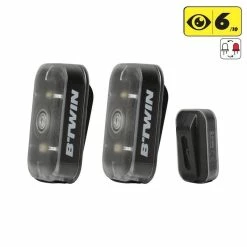 KIT ECLAIRAGE VELO VIOO CLIP 300 NOIR - Avis / Test