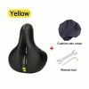 KUNSISI— Taille Ensemble Jaune VTT Vélo Selle Siège De Vélo De Vélo De Route Selle VTT Gel Siège Gros Cul Amortisseur La - Avis / Test