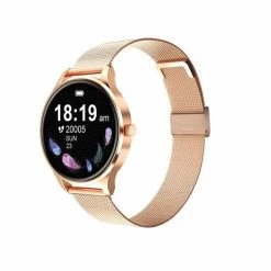 KYY Montre Connectée Ronde De Femmes, Sport Montre étanche IP67, Montre Avec Moniteur De Sommeil Rappel SMS Caméra à Distan - Avis / Test