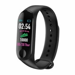 M3 Bracelet De Sport Montre Intellignete Etanche Montre Connectée Bluetooth Smartwatch De Suivi Pression Artérielle Et Fréqu - Avis / Test