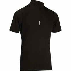 Maillot Manches Courtes Vélo Homme 100 Noir - Avis / Test
