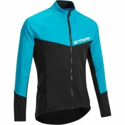 MAILLOT ML VELO 500 NOIR BLEU - Avis / Test