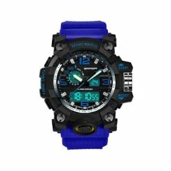 Men Multifunction Sport Watch Electronic Watches Waterproof Dual MONTRE - MONTRE CONNECTEE - MONTRE INTELLIGENTE - Avis / Test