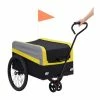Mode Remorque à Vélo Cargo XXL 2 En 1 Et Chariot Jaune Gris Et Noir-MEN - Avis / Test