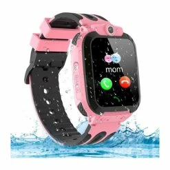 Montre Connect&eacutee Enfant LBS Tracker &Eacutetanche Enfants Garcon Montre Intelligente Enfant R&eacuteveil Math Jeu Cam&[22 - Avis / Test