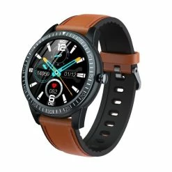 Montre Connectée Bluetooth Appel Intelligent Smartwatch Sport 1,28 Pouces Ecran Tactile -Brun - Avis / Test