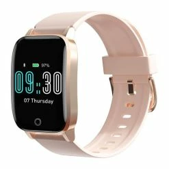 Montre Connectée Femme Smartwatch Pour IOS An Oid Telephone Montre Intelligente Tactile Vibrante Fitness Tracker Sport Podomet - Avis / Test