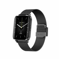 Montre Connectee Sport Oxygène Sang Réel Surveillance Température Corporelle étanche Santé Sportive Le Noir Bracelet En Ac - Avis / Test