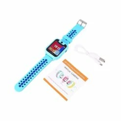 Montre Intelligente D'enfants De Mode, Écran Tactile De S6 1,54 Pouces, Affichage Numérique à LED Bleue - Avis / Test