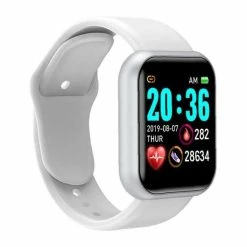 Montre Intelligente Y68 Étanche Test De Fréquence Cardiaque Grand Écran Fitness Montre Pour Hommes Femmes Compatible Avec An - Avis / Test