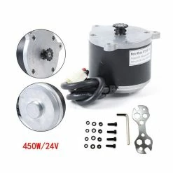 Moteur à Engrenages De Moteur De Brosse De Pignon De Moteur électrique 24V 450W 2600 Tr/min Pour E-bike - Avis / Test