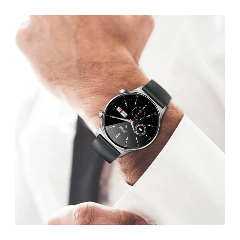 NK09 Bracelet Intelligent Résolution 360 360 Grand écran Bluetooth Appel Musique Sport Montre Daffaires Intelligente - Avis / Test 1 NK09 Bracelet Intelligent Résolution 360 360 Grand écran Bluetooth Appel Musique Sport Montre Daffaires Intelligente - Avis / Test