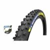 Pneu Vélo VTT Michelin DH Mud Racing Line - 27.5x2.40 (61-584) - Noir - Tubeless Ready - Avis / Test