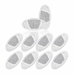 Réflecteurs Pour Rayon Vélo,10 Pcs Catadioptre Velo,Vélo Route Réflecteurs,Sûr Feux D'avertissement Roue Lumières,Vélo A - Avis / Test