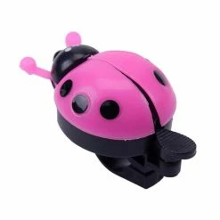 Rose -Sonnette D'alarme De Vélo Pour Enfant, 1 Pièce, Sonnette Coccinelle De Dessin Animé, Accessoires De Bicyclette - Avis / Test