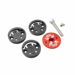 Rouge -tige De Vélo Avec Capuchon Supérieur Pour Ordinateur, Support De Chronomètre, Compteur De Vitesse, Base Pour Garmin B - Avis / Test